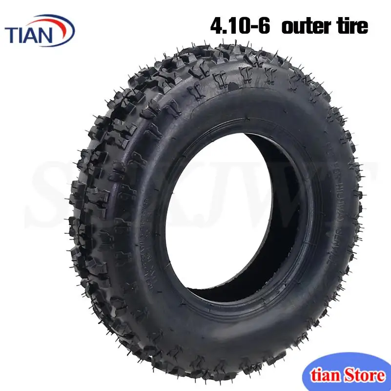 

Front 4.10-6 Rear 13x5.00-6 Inner Tube Outer Tyre for 47cc 49cc Small ATV Go Kart Mini Quad Bike Snowmobile Parts