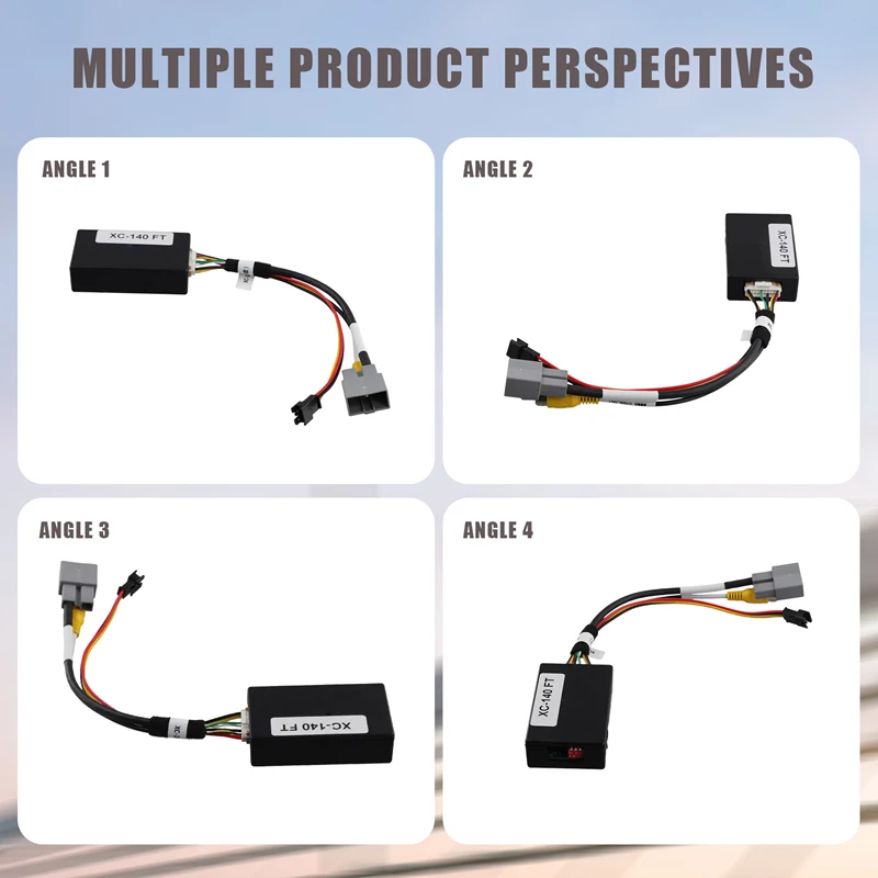 360 LVDS To CVBS Cable Decoder Canbus Box For Toyota Prado/Alphard 2015-2020