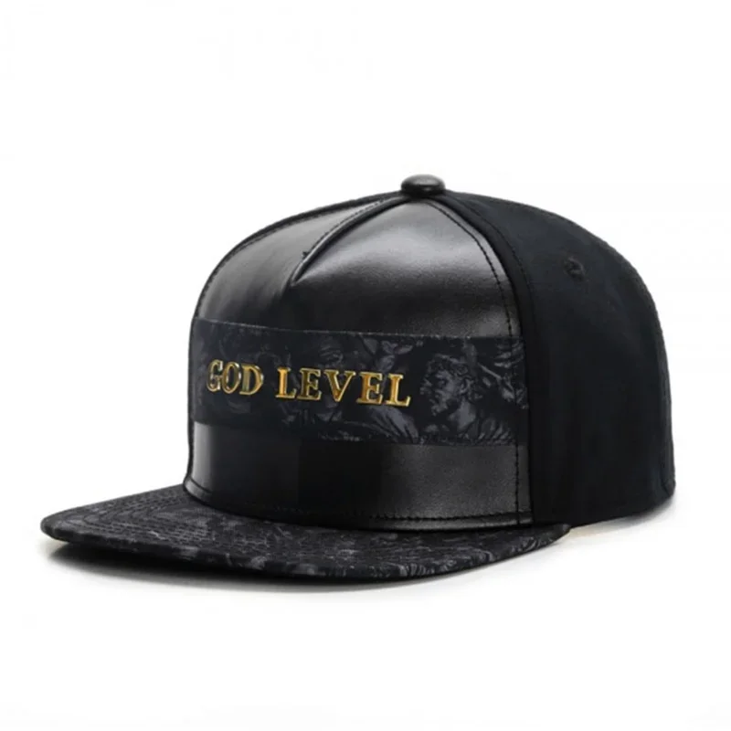 Luxury Brand Leather Baseball Cap for Men Women HipHop Knight Snapback Hat  Kpop Adult Outdoor Casual Designer Gorras Hombre