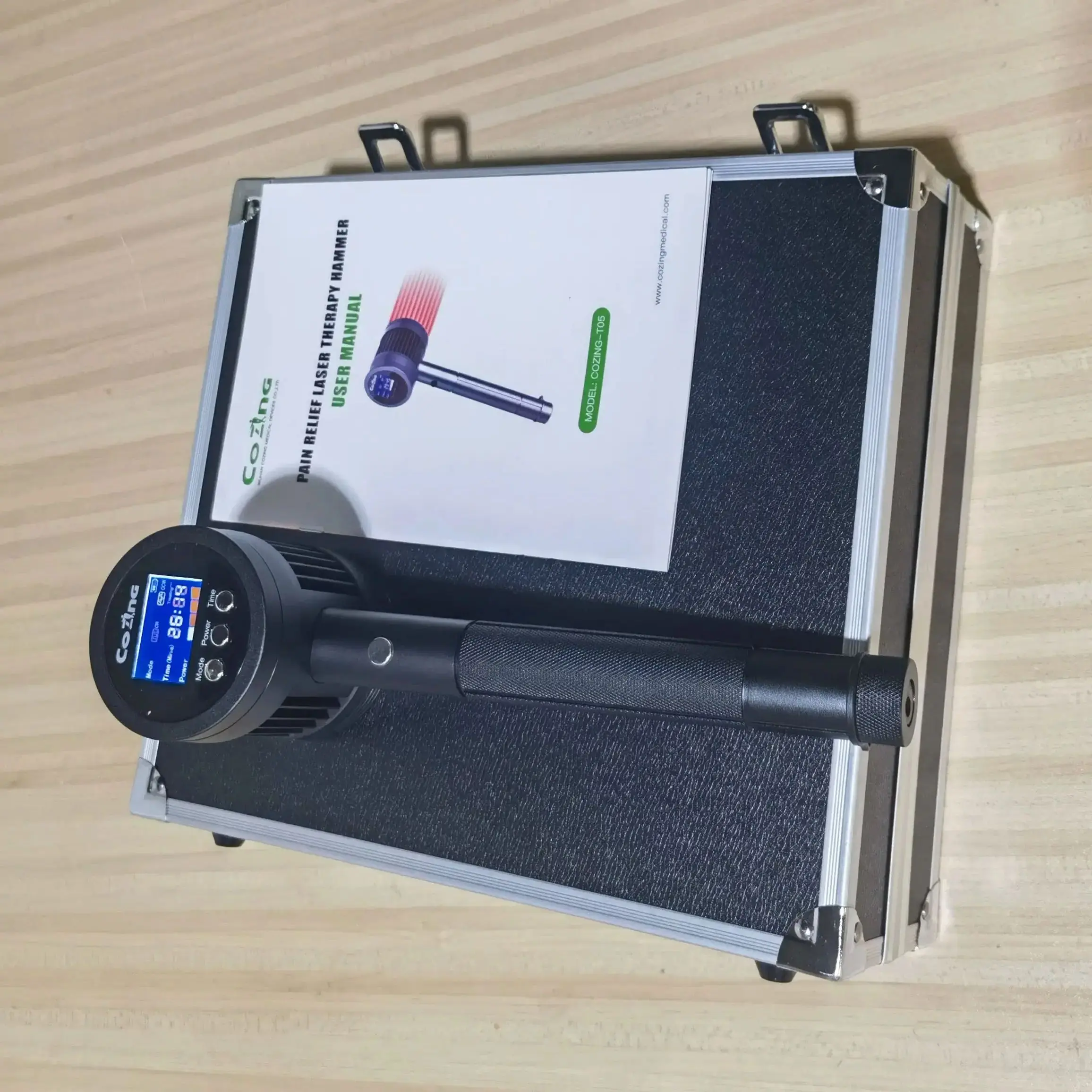 

5W High Power Cold Laser Therapy Device, HLKGO 25 Diodes Portable Physiotherapy Machine for Muscle Joint Pain