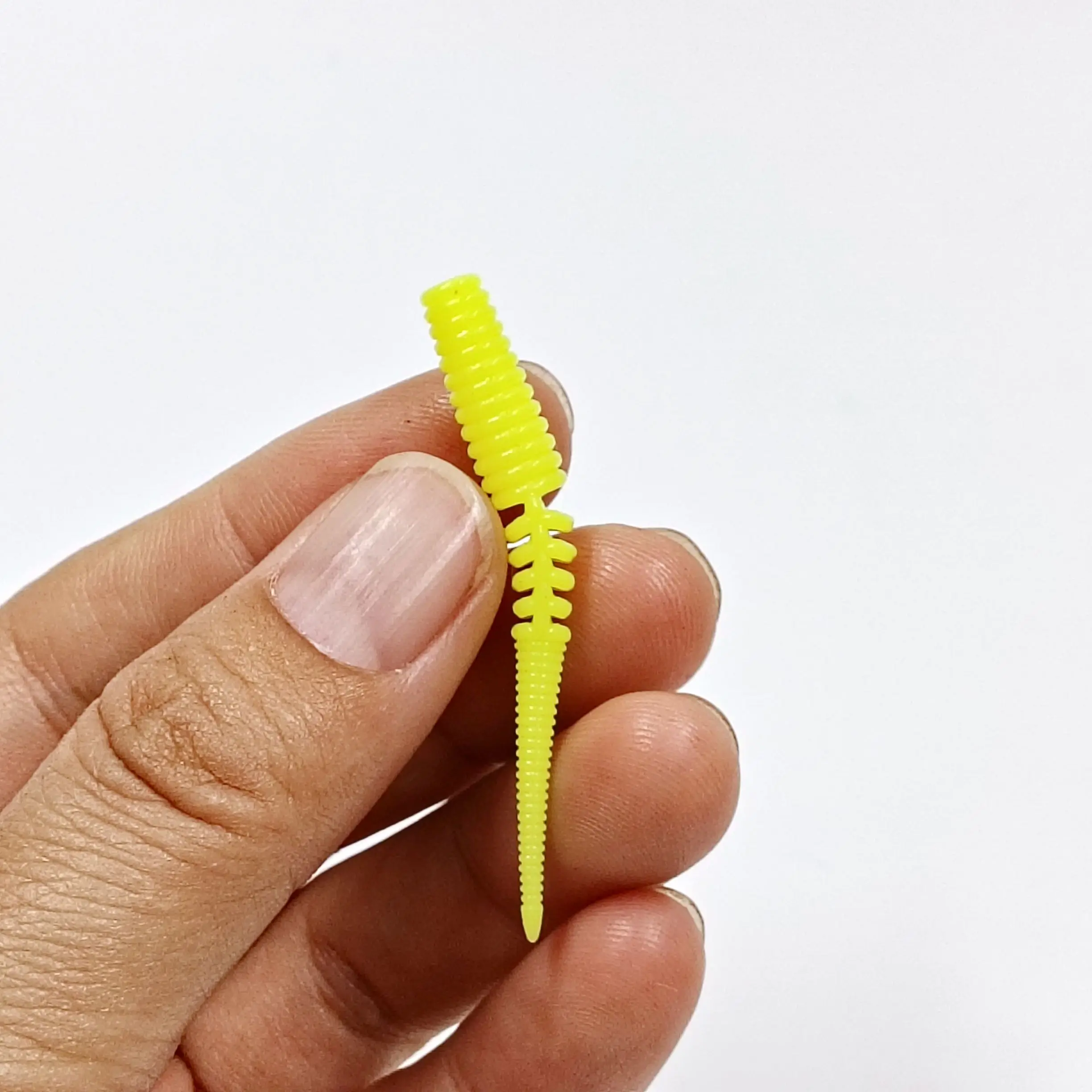 DUODUOYU 30 Stück neue segmentierte TPE-Angelköder, 40 mm/0,25 g, 50 mm/0,5 g, Rockfishing Isca Aritical Swimbait Angelausrüstung – Detail 4