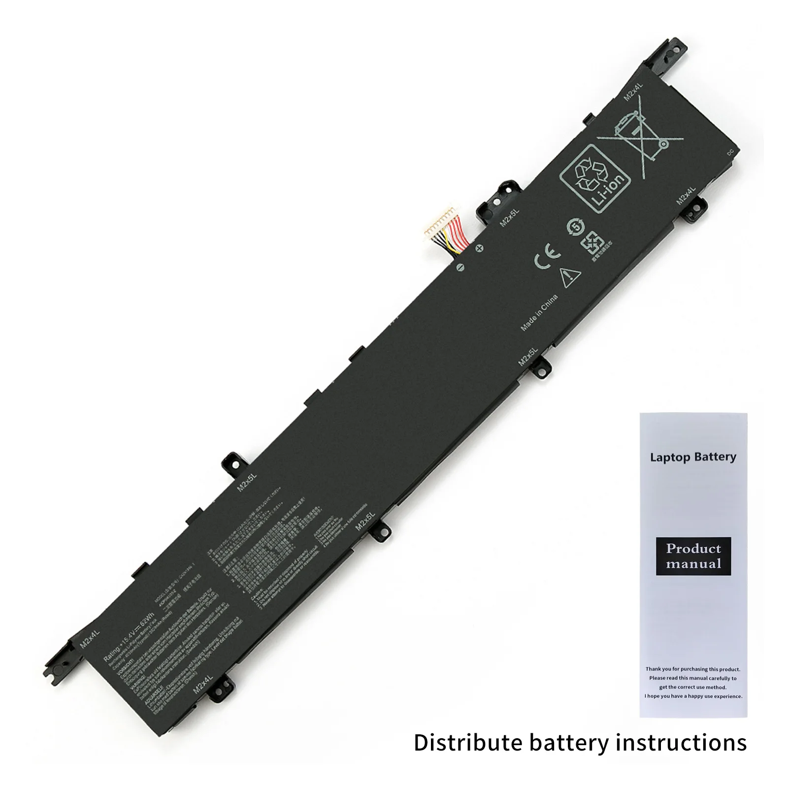 C42N1846-1 Laptop Battery For Asus ZenBook Pro Duo UX581GV Duo Pro UX581G Pro Duo UX581GV 0B200-0349000015.4V 62WH