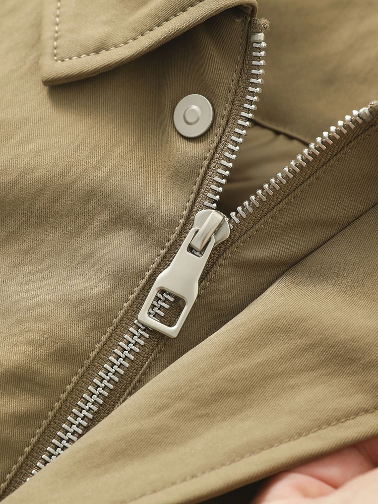 Jaket Bulu Angsa Pria Ringan Berkualitas Tinggi, Model Baru Musim Dingin, Hangat, Modis, Urban, Bisnis, Tahan Angin, dengan Ritsleting