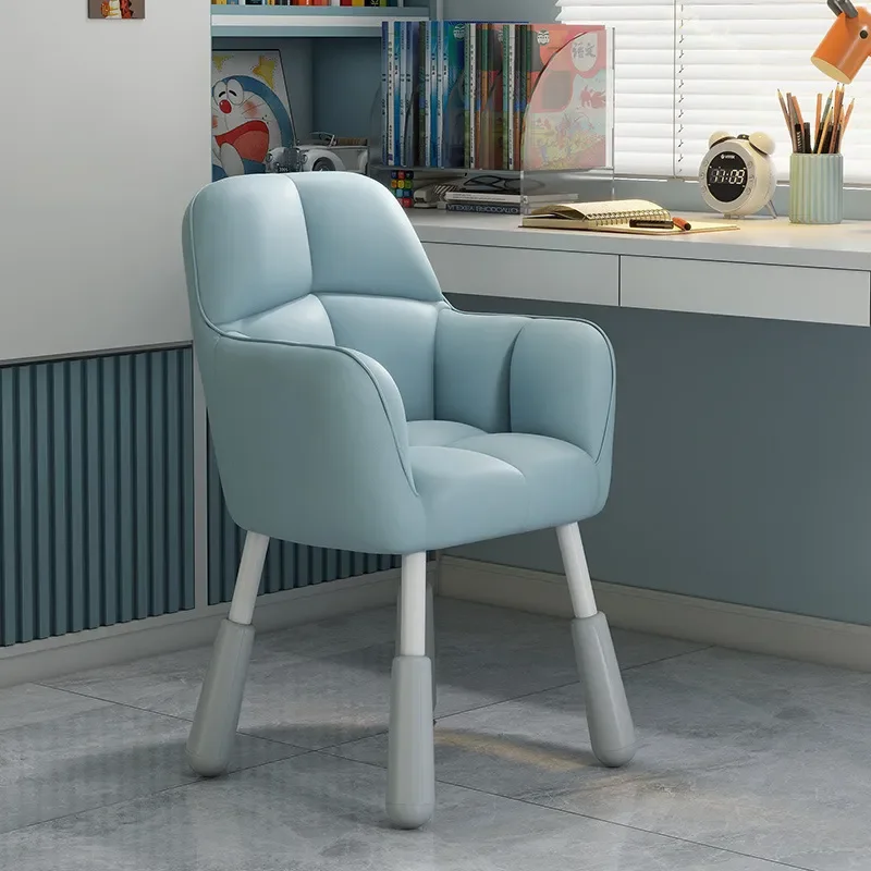 Adjustable Student Study Chair Ergonomic Home Writing Seat Height Lift Comfortable Desk Chair for Kids Boys Girls Learning