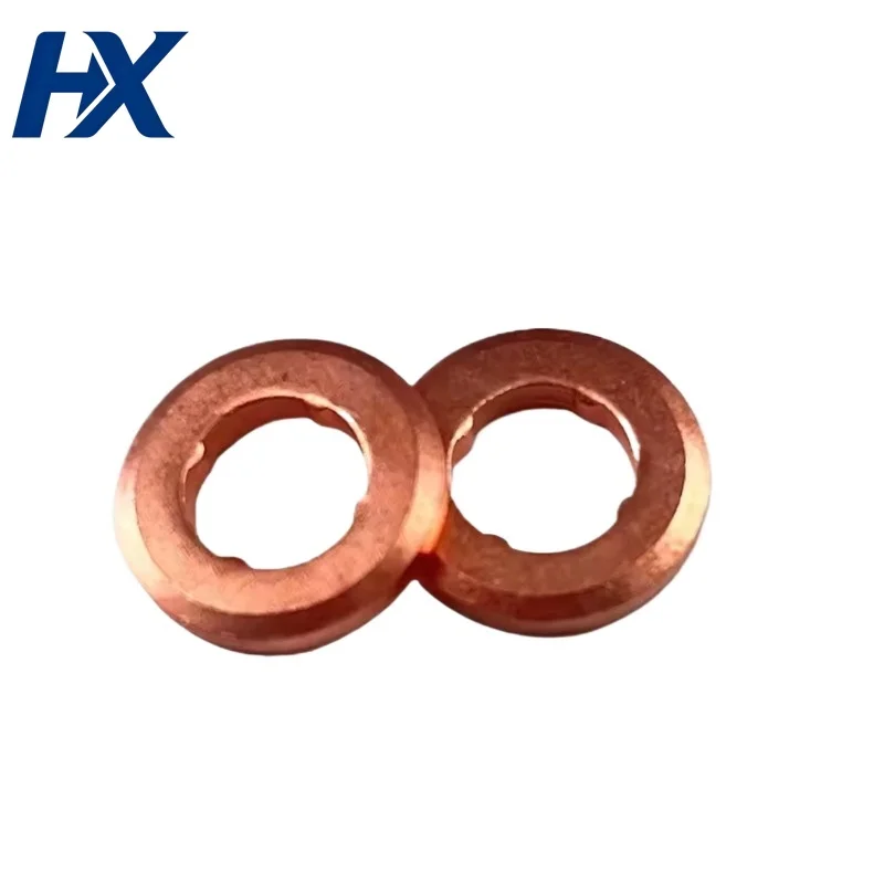 

F00VP01009 059130519B 100 шт. медная прокладка топливной форсунки для Audi Bentley Porsche VW 2007-2020 95811051901