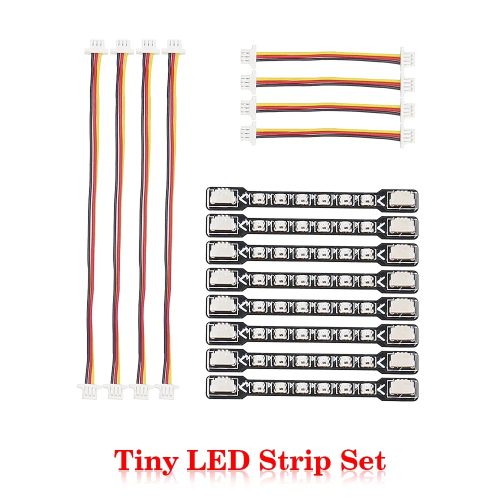 LEDライト付きミニライトモジュール,5v rc fpvドローン用,16.5x11x3mm, 0.5g