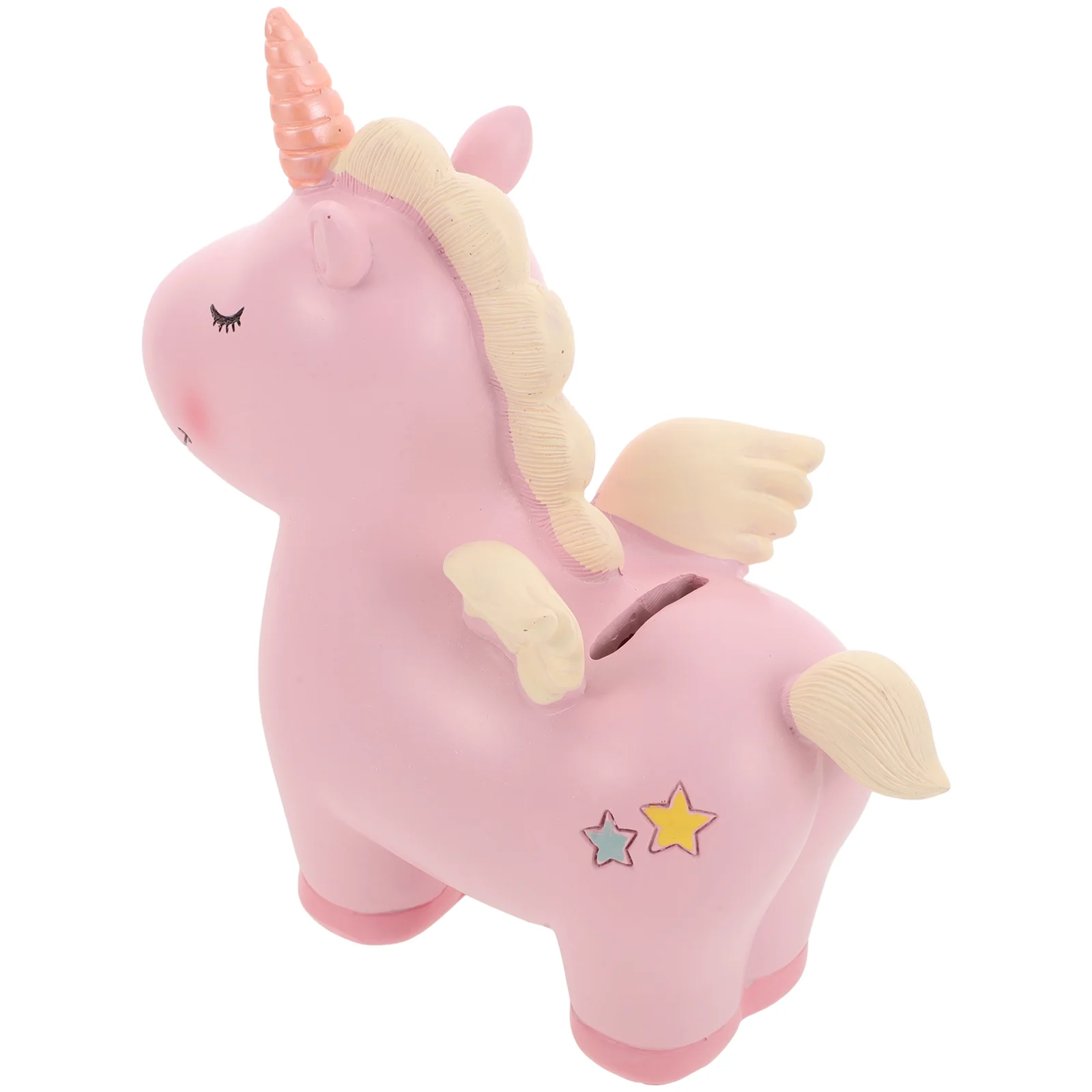 

Piggy Bank for Kids Unicorn Trinkets Girls Bedside Table Banks Pink Money Child