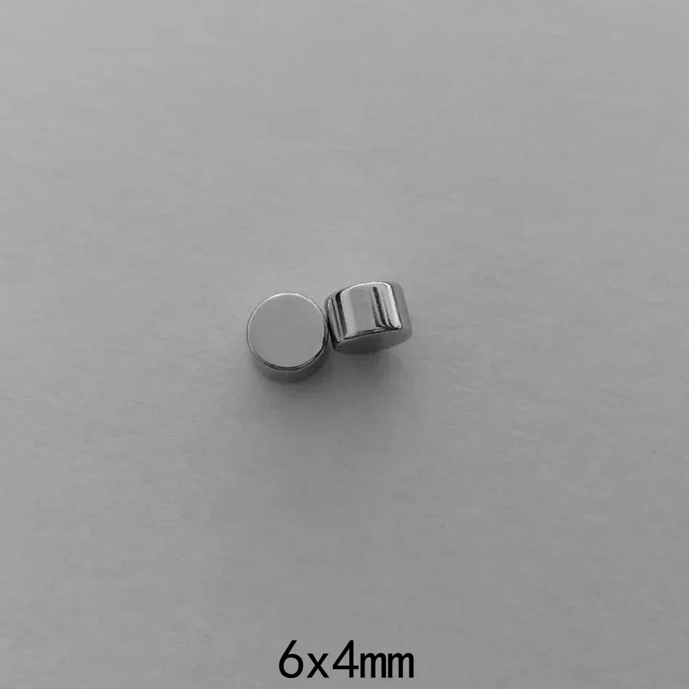 6x4 Powerful Magnets Strong Disc Magnets for Fridge, DIY, Building, Scientific, Craft, Education 6x4mm 6*1 6*2 6x3 5x1 5*2