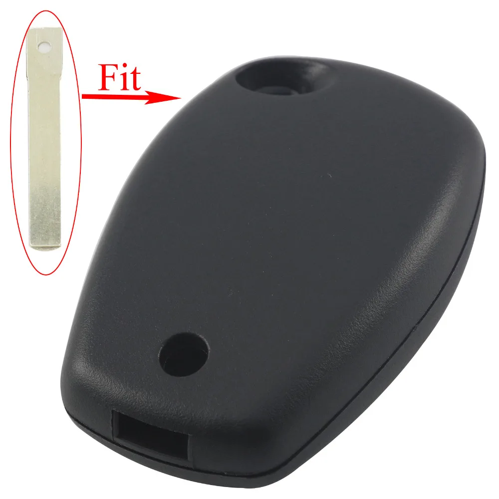 jingyuqin 2 Buttons Car Key Shell For Renault Dacia Modus Clio 3 Twingo Kangoo 2 Remote Fob Case