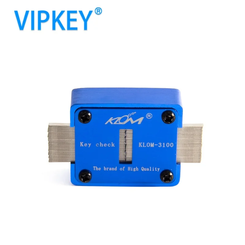Imagem -04 - Vipkey-klom Key Check Checker Genuine Locksmith Tools Blank Key Slot Checker Klom3100