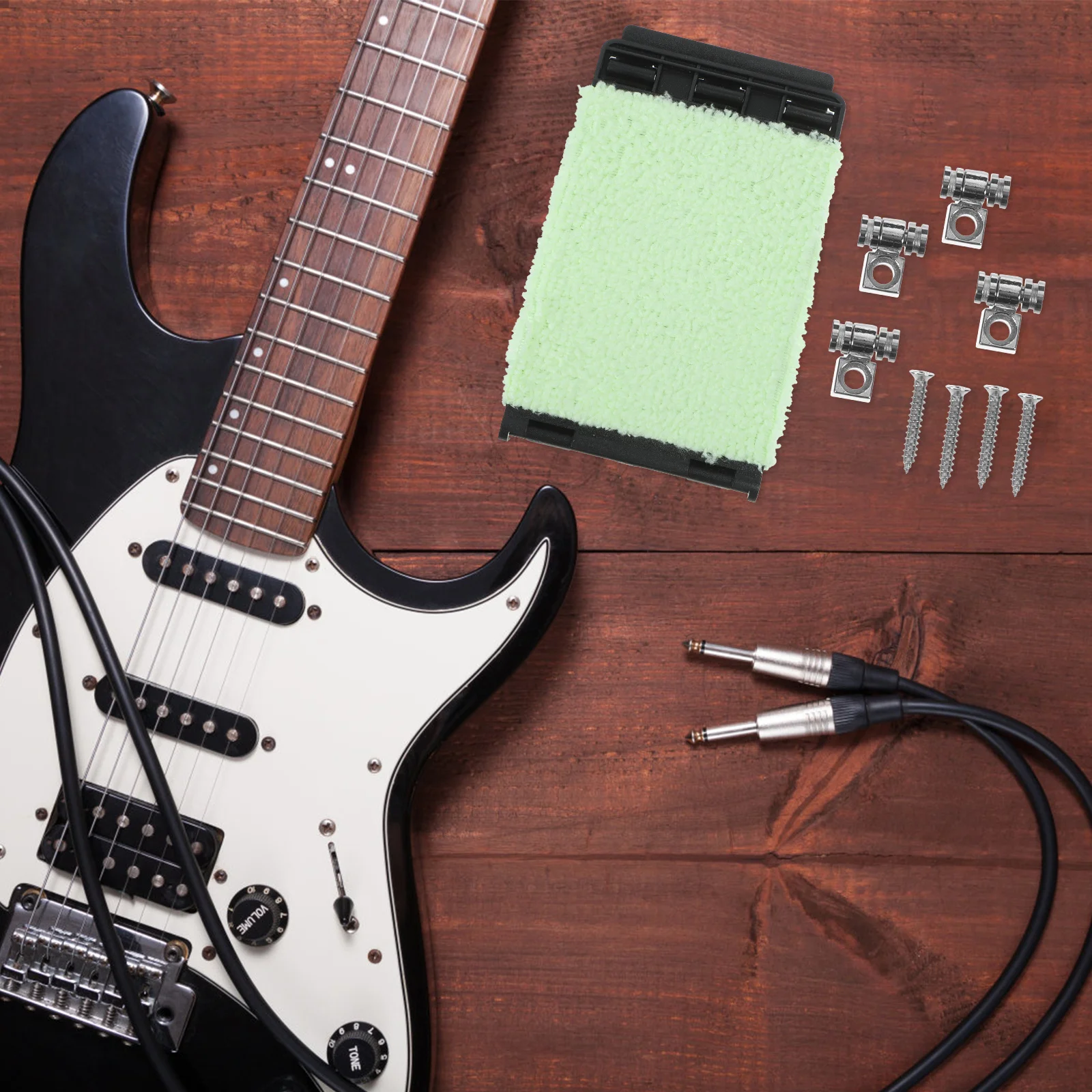 

1Set Guitar Cleaning Kit Thick High Grade Material String Cleaner Guitar Fretboard Polish Maintenance Accessories