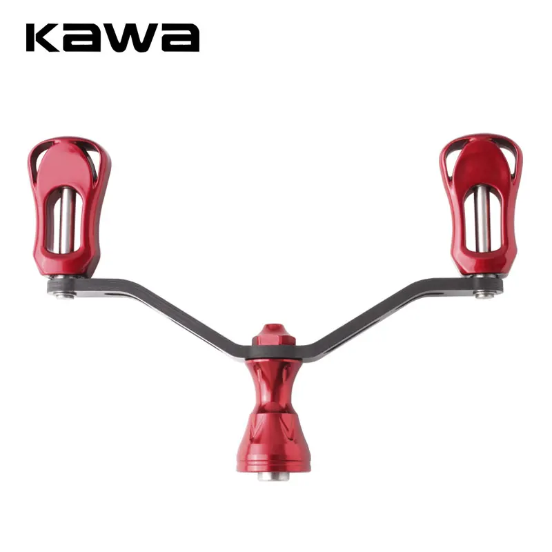 Kawa Fishing Reel Handle Carbon Fiber Materails Rocker For S/D Type Spinning Reel Shaft Length 105mm Weight 27/34g DIY Accessory