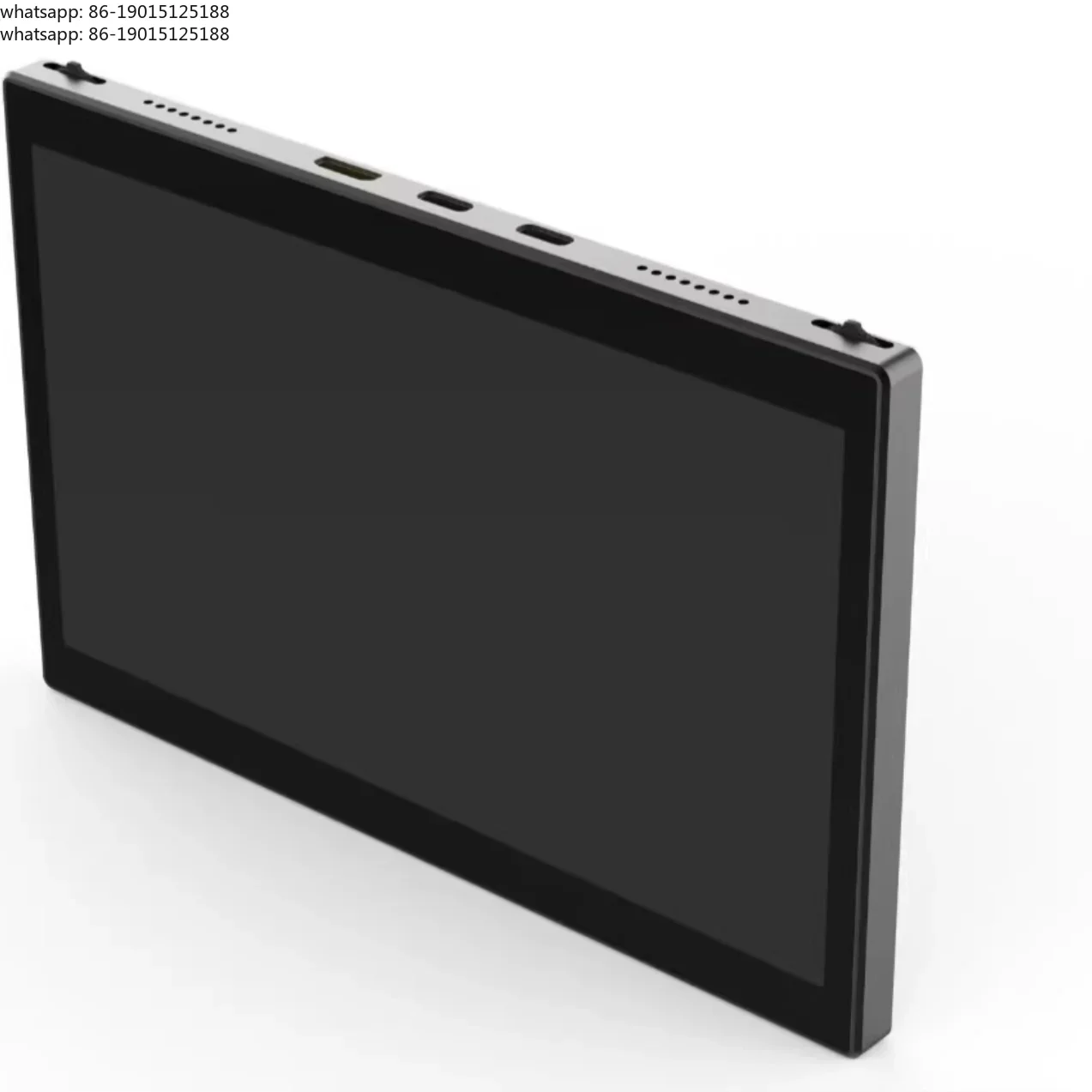 7 inch 1080p120hz high brush native full fit touch screen portable screen Type-C one-line pass aluminum alloy CNC