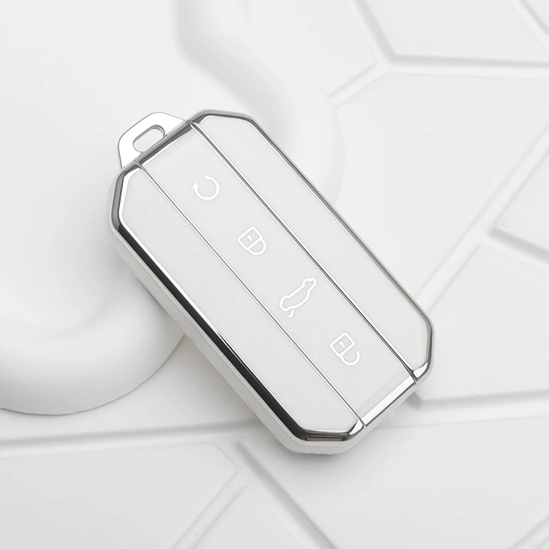 Fashion TPU Car Key Case Holder for Chery Jaecoo 7 J7 5 J5 EV Car Remote Key Protection Shell Cover Bag Fob Keyless Accessories