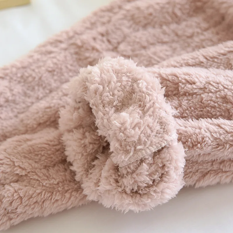 Thicken Winter Pajamas Pants Women Coral Fleece Elastic Home velvet pants Warm Fannel Pijamas Pants Couple Sleepwear Bottoms