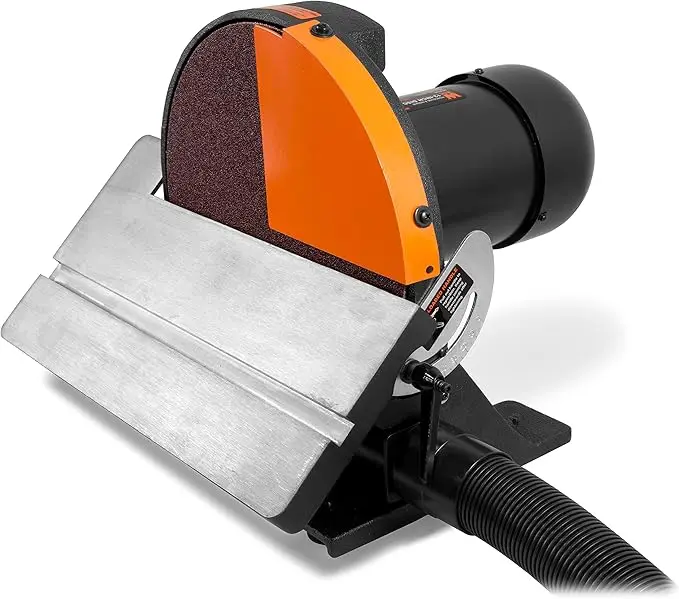 65812 12-Inch Benchtop Disc Sander with Miter Gauge and Dust Collection System