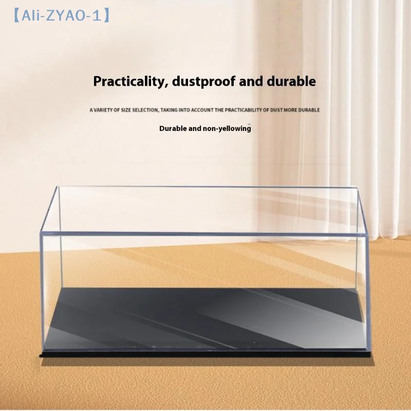 【ZYAO-1】1Pcs 투명 아크릴 보관 상자 실용적인 1/43 다이캐스트 모델 자동차 디스플레이 상자 DIY 방진 디스플레이 랙 장난감
