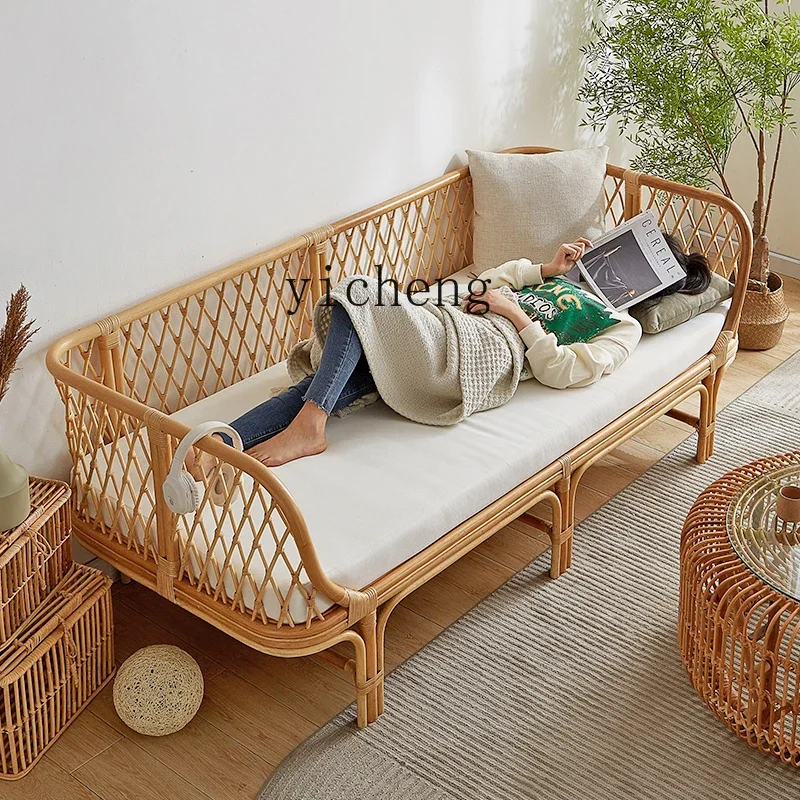 

Zz rattan sofa living room rattan rattan chair courtyard furniture double balcony
