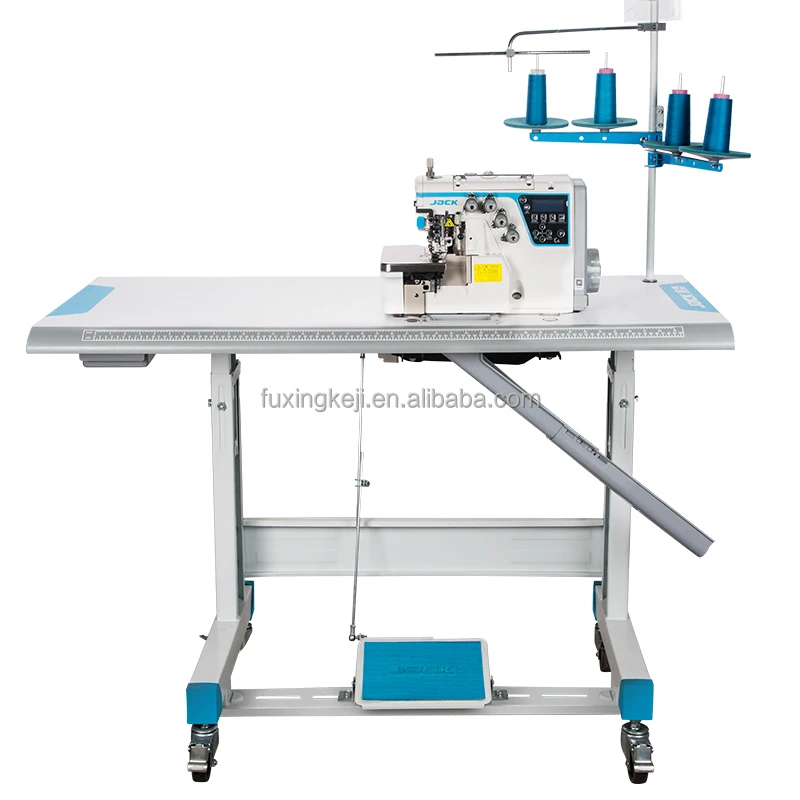 

C6 4 5 6 Thread Overlock Sewing Machine Computerized Industrial Sewing Machine Overlock With Automatic Thickness Adjustment