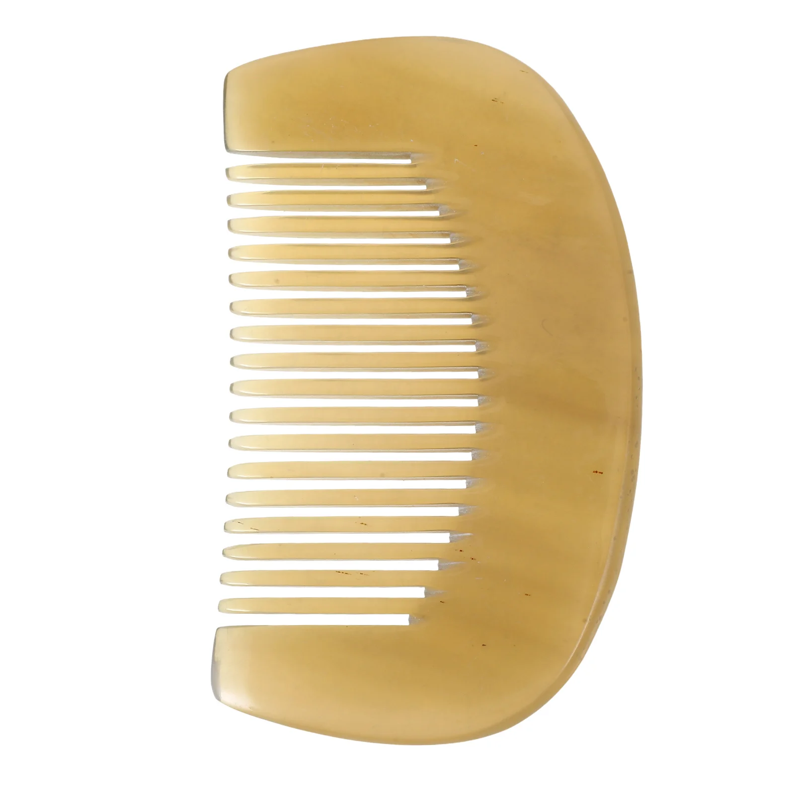 

1pc Sheep Horn Comb Thickened Wide Tooth Detangling Anti-Static Styling Tool For Curly Long Hair Massage Scalp Circulation Fine