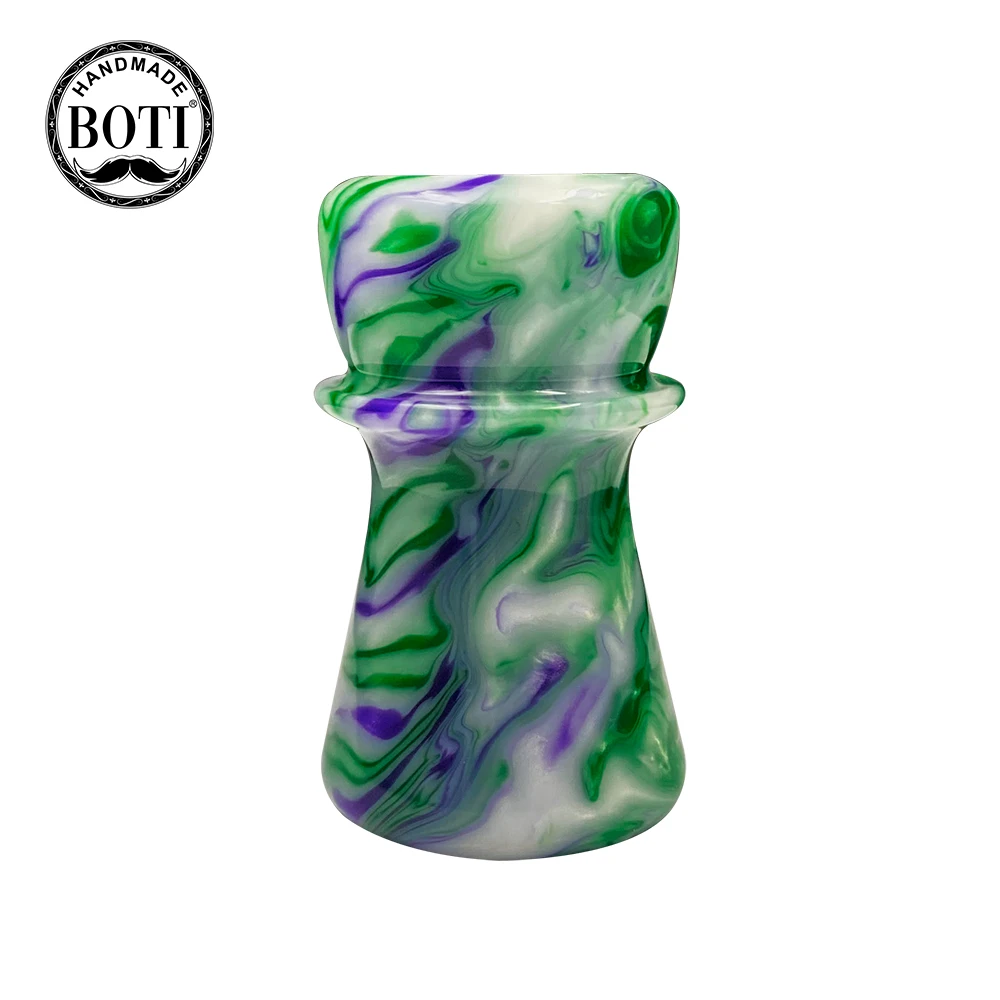 Boti Brush-Jade Handle Resin Handmade Men's Morning Cleaning Bread Tools Kit High Quality Shaving Accept Customiza Shaving Brush
