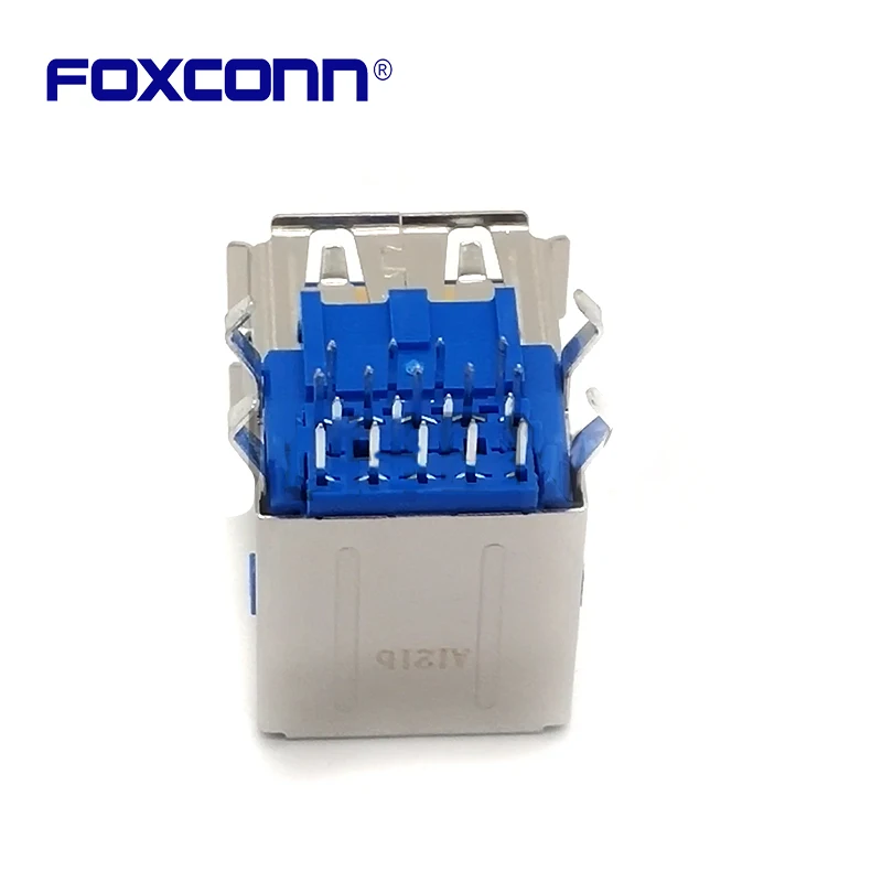 Foxconn UEA1123-84163-4H conector USB de doble cubierta