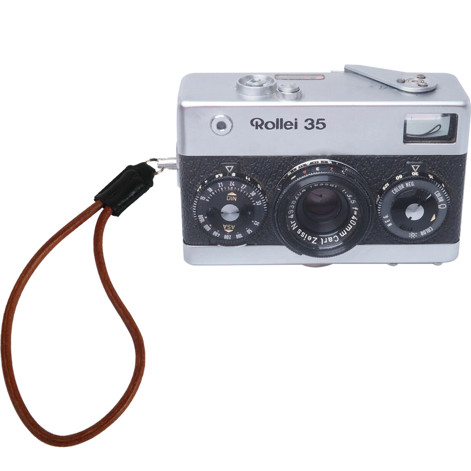 For Rollei 35 Classic 35 35S 35T 35SE 35TE 35LED B35 Camera Leather Hand Wrist Strap Metal Lug