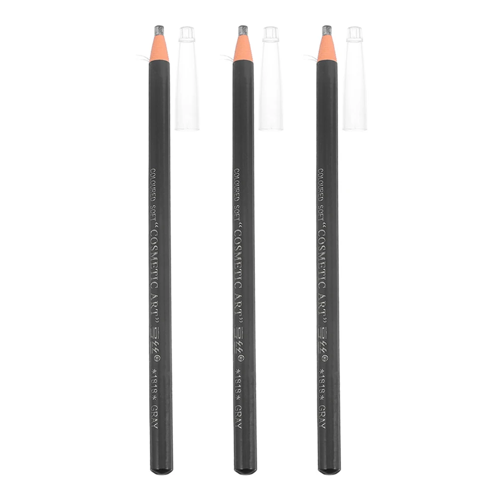 

3 Pcs Tear-off Waterproof and Sweat-proof Eyebrow Pen Pencil Wax Electric Shaping