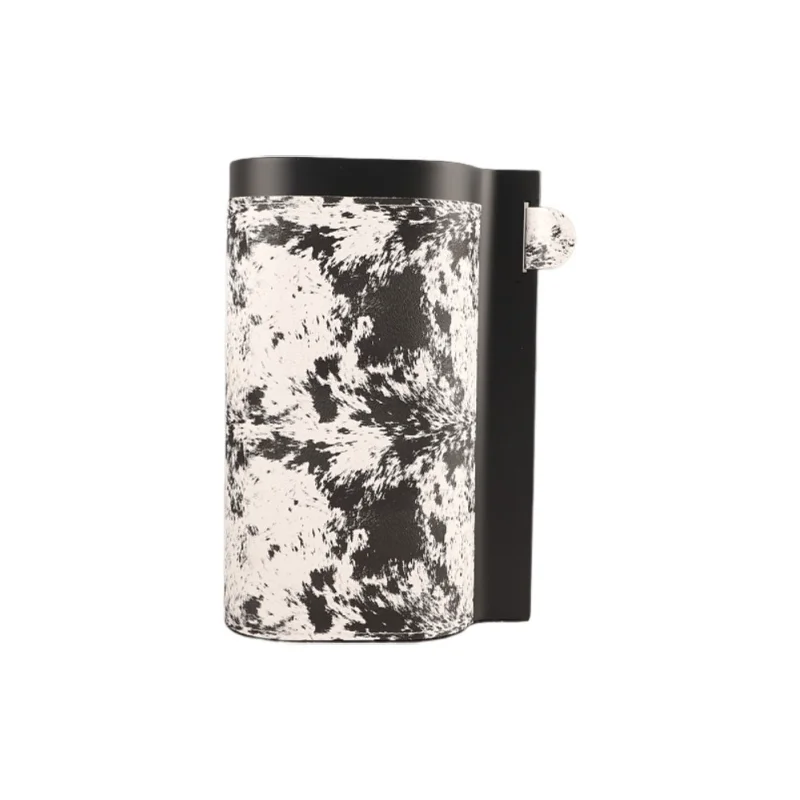 

Modern simple and high-end imitation horsehair leather metal dried flower vase ornament porch bedroom study home jewelry