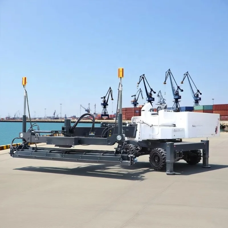 Customized Long Boom 360 Rotary Self-Leveling Concrete Laser Leveling Machine Telescopic Arm Ride-On Concrete Laser Screed