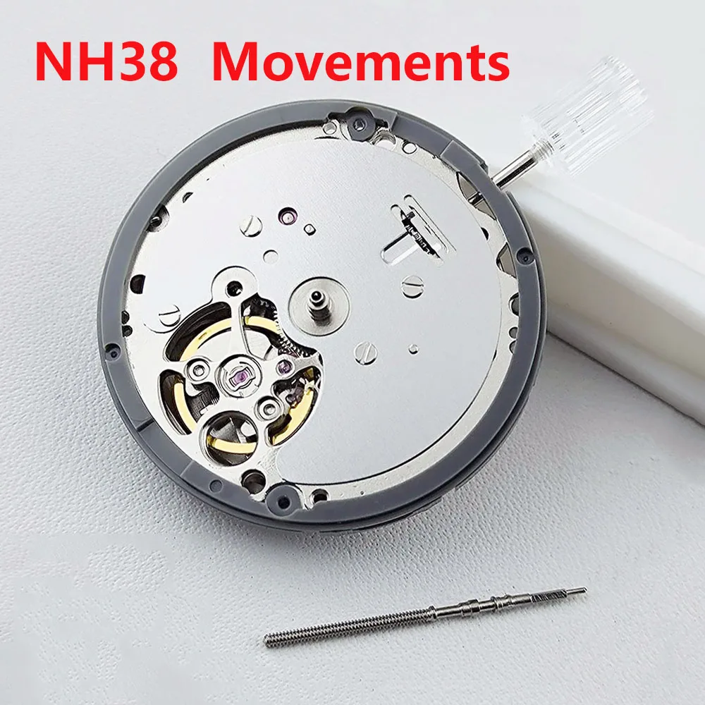 

N H 3 8 Movement Mechanical Automatic Watch Movement Replacement Movement NH38 Spare Parts Accessories