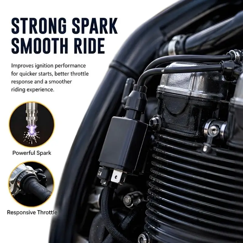 M76E Motorrad-Serviceset mit Spuleneinheiten und Anschlusskabeln, geeignet für die GSF400-Reparatur – Detail 5
