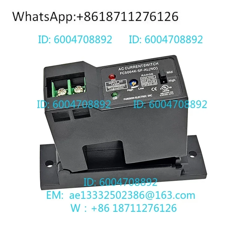 Equipment Overload Monitoring Current Sensing Switch Output Switching Quantity Signal Perforated Induction