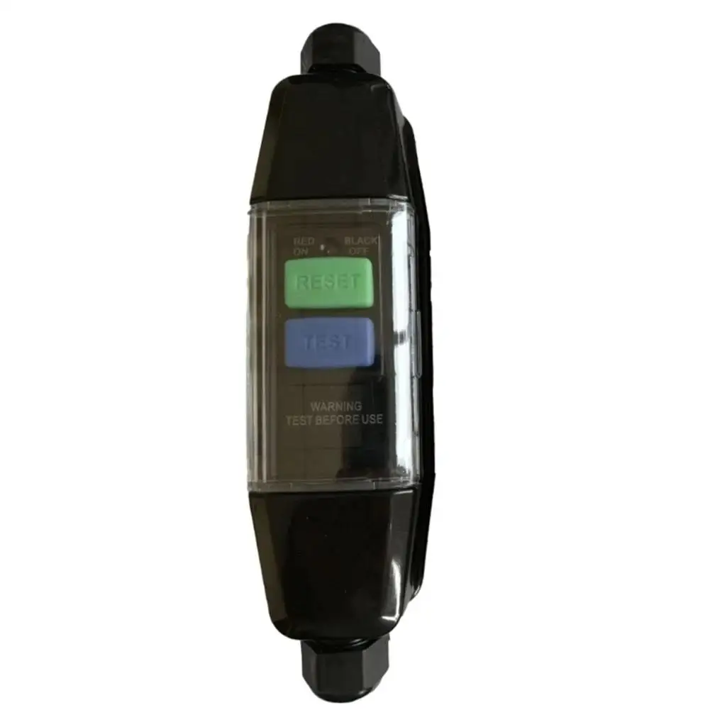 

IP55 Waterproof In-Line RCD Connector Rewireable RCD Safety Protector Residual Current Protection Anti-Electric Shock Outdoor