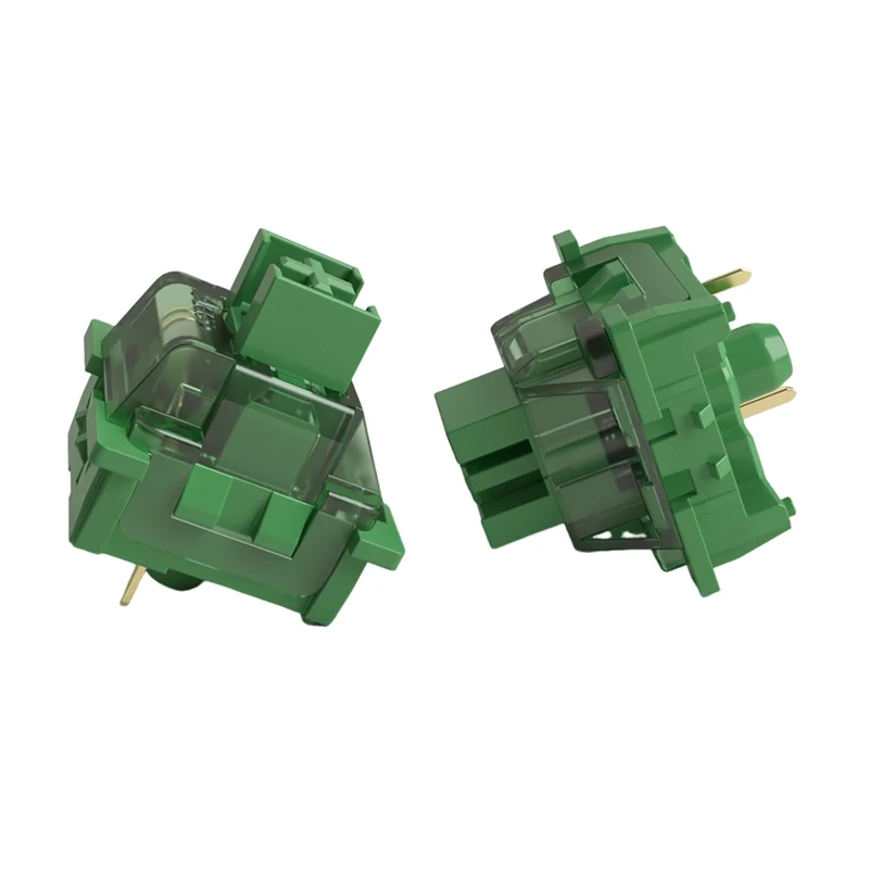 Akko V3 Pro Keyboard Switch Matcha Green Switches 3 Pin 50Gf Linear Switch For MX Mechanical Keyboard (45 Pcs)
