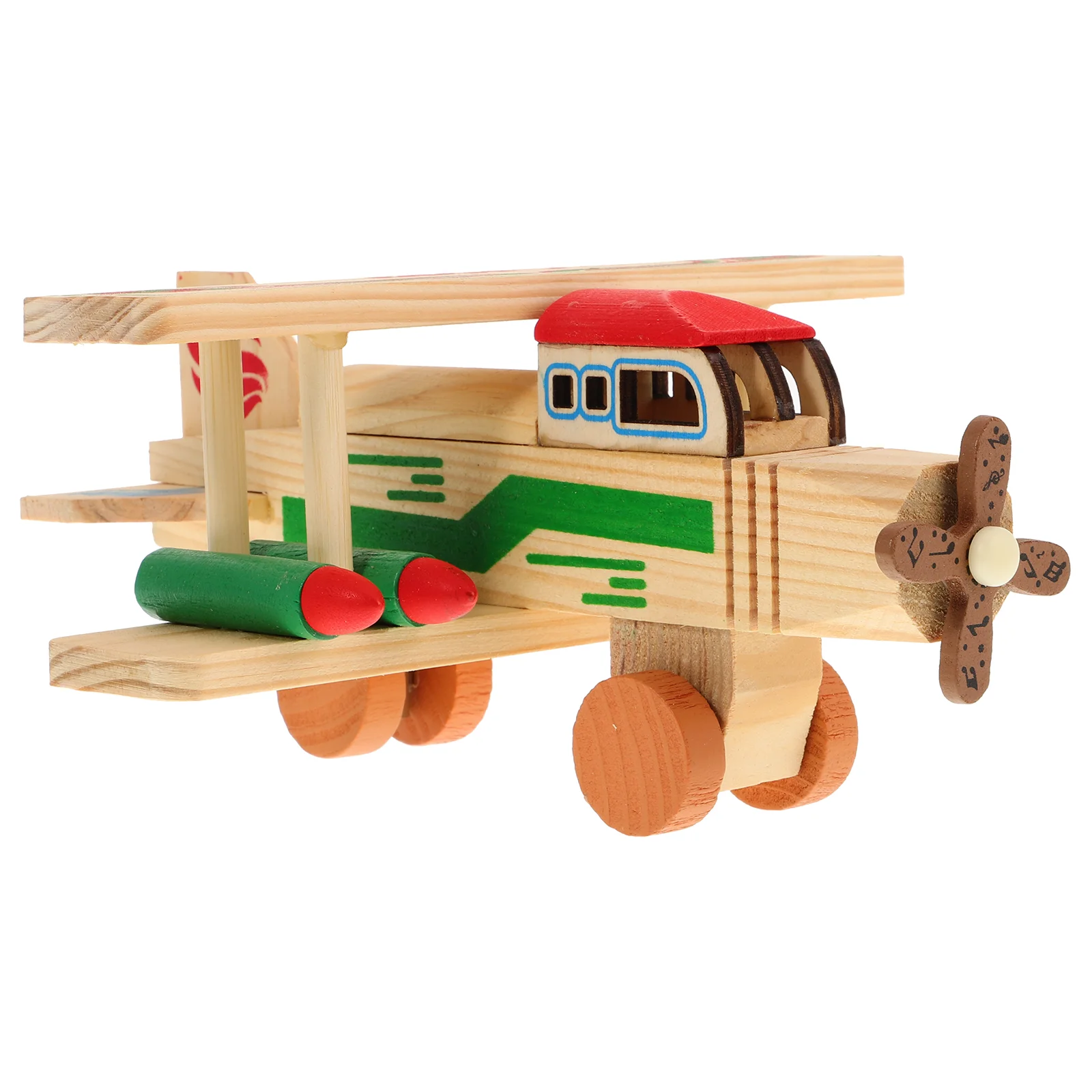 

Children Wooden Colorful Helicopter Kids Wood Helicopter Toy Wood Plane Toy aviones de coleccion