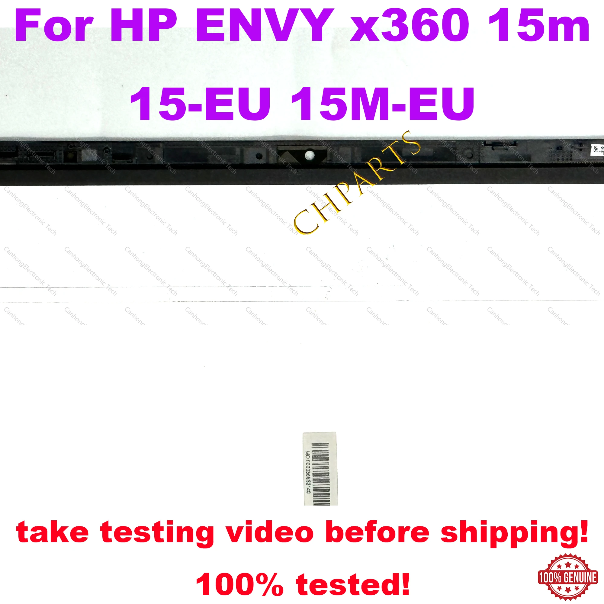 15.6-Cal FHD 1920*1080 wymiana ekranu dotykowego LCD montaż dla HP ENVY X360 15-EU serii 15-eu0003ca 15-eu0007nb 15m-eu0043dx