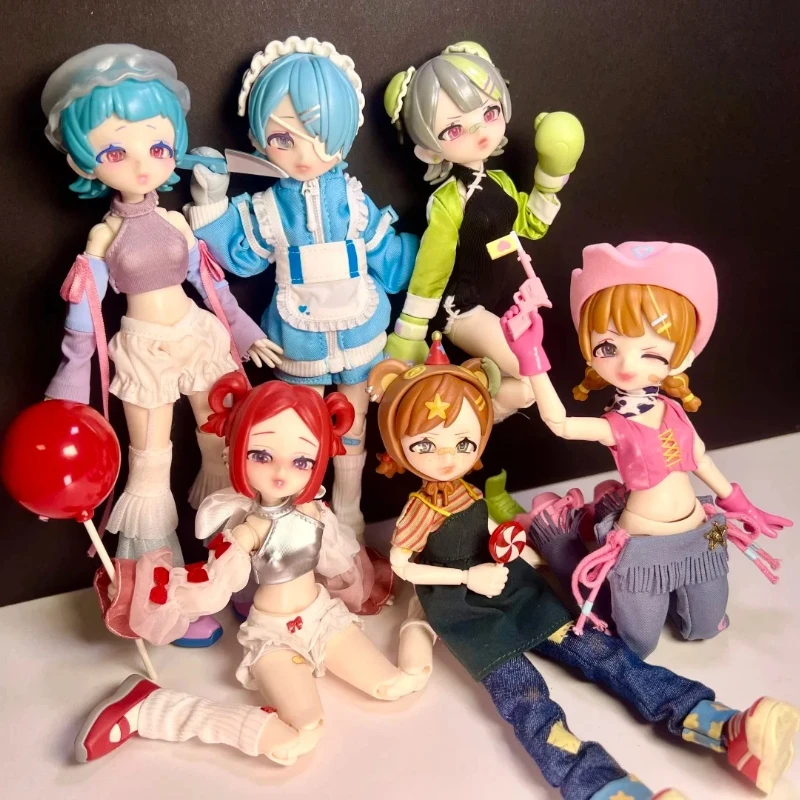 

Eve Lynna Dream Park Series 18 см Bjd Mjd шарнирная кукла Kawaii модель аниме фигурка-сюрприз слепая коробка подарок на день рождения