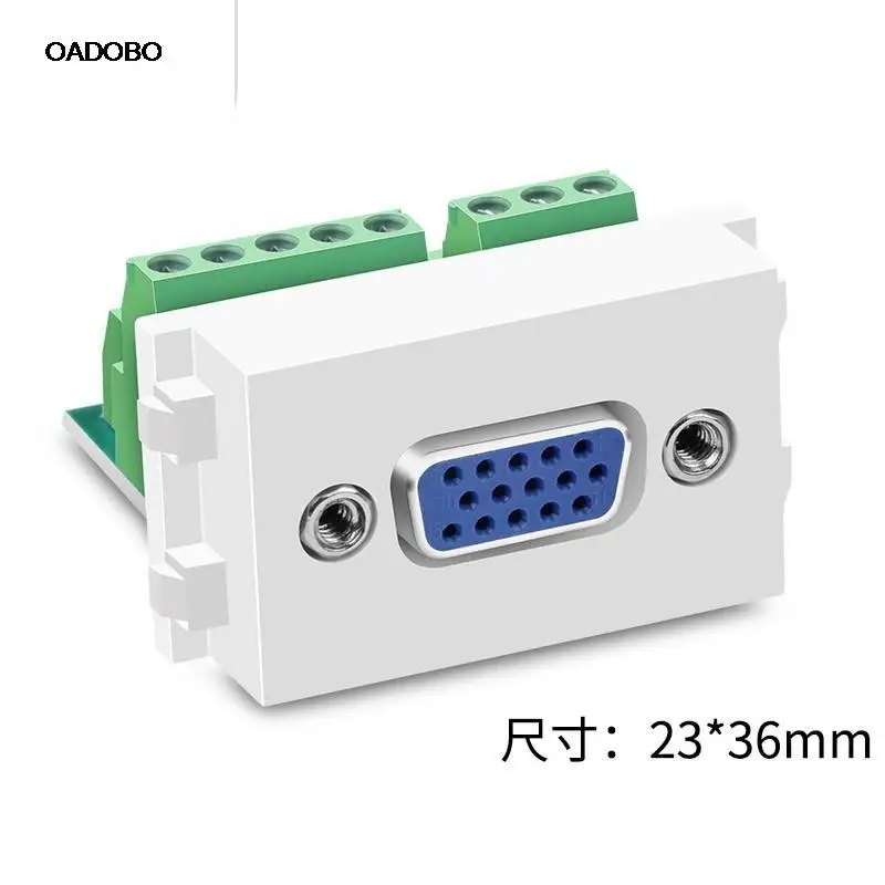 Type 128 3 + 9 VGA from welding module panel VGA multimedia computer projector interface 86 panel 15 needle