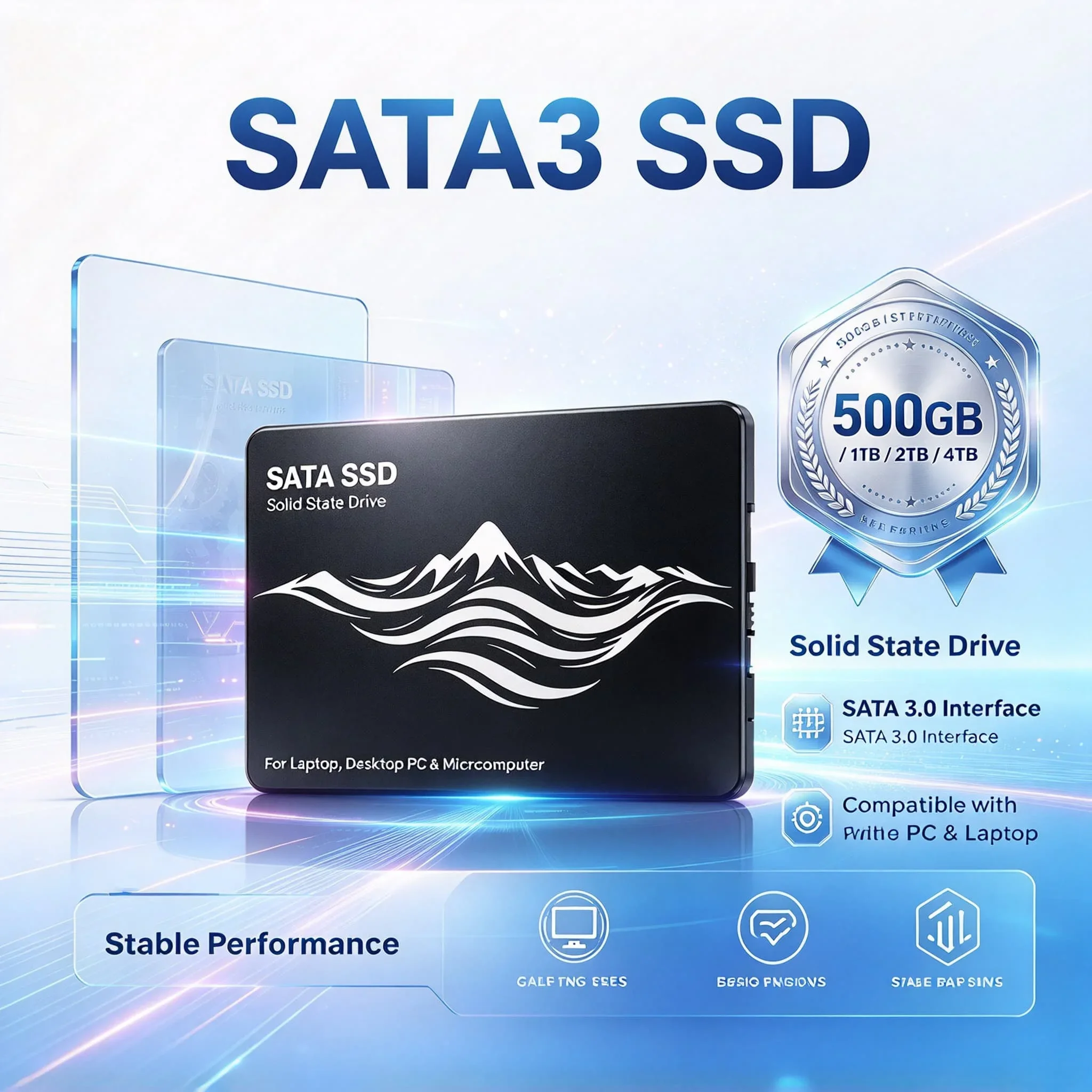 2026 500GB 1TB 2TB 4TB 2.5 Inch SATA III Embedded SSD Solid State Disk Hard Drive for Laptop PC Computer Notebook Nova Ultra