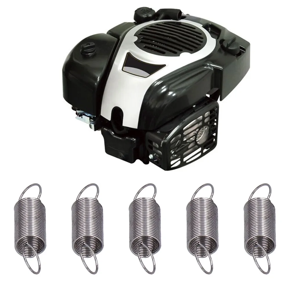 10SET Durable Iron Air Vane Spring Compact Silver Choke Spring Easy to Install Governor Spring for 790849 699056