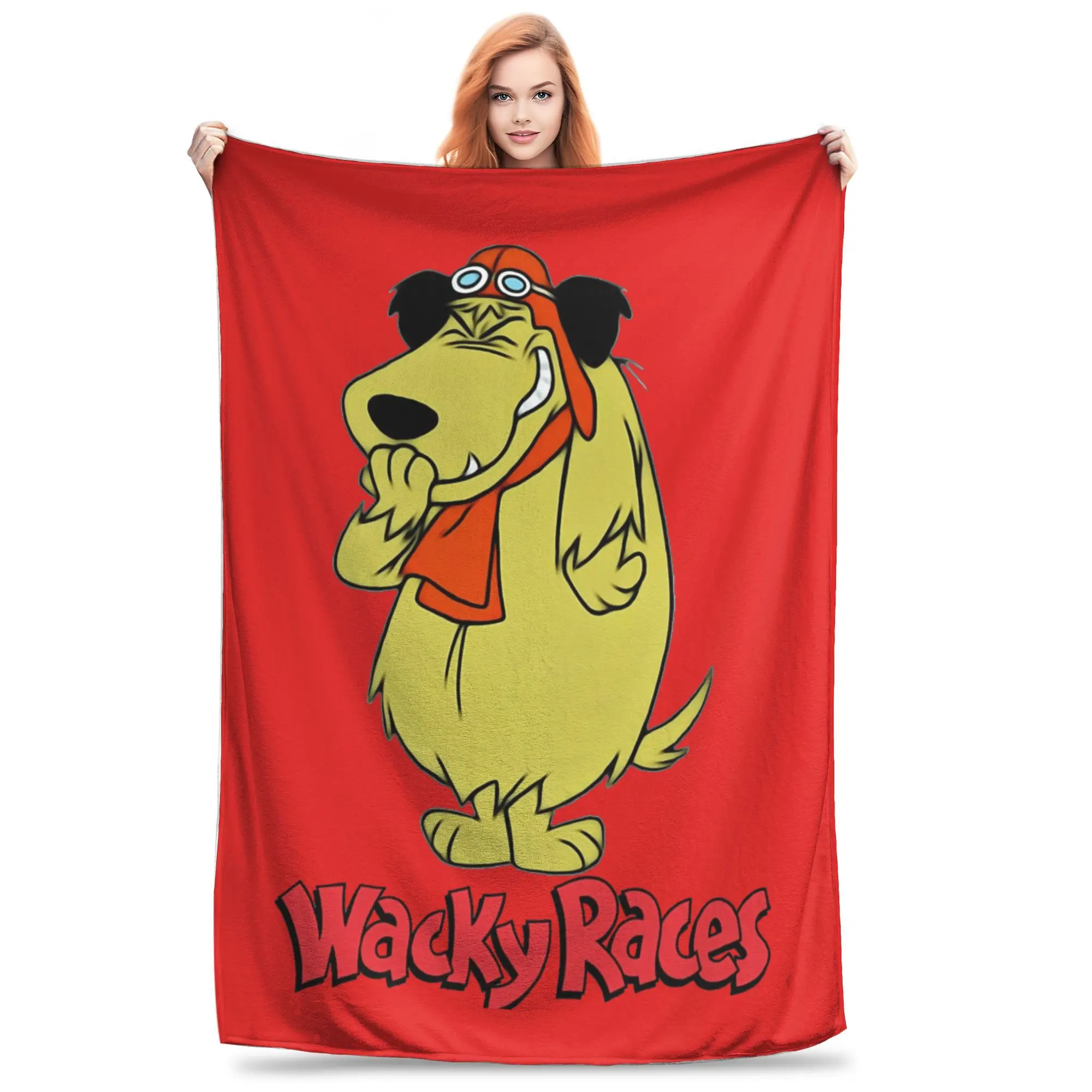 

Negative Gift Muttley Coral Fleece Plush Throw Blankets Wacky Races Blankets for Bed Bedroom Ultra-Soft Bedding Throws,