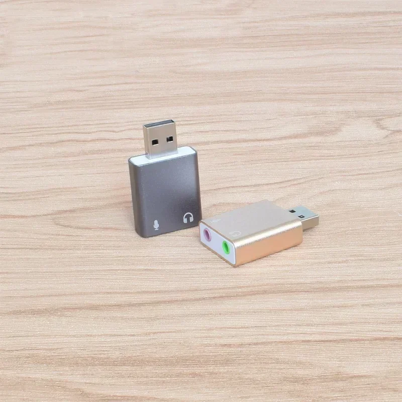 محول مقبس صوت 3.5 ملم لجهاز Mac Computer Linux مع ميكروفون ستيريو ومكبر صوت وبطاقة صوت USB خارجية