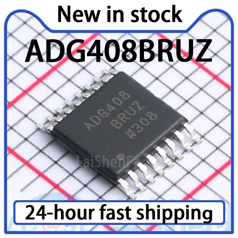 1PCS ADG408BRUZ ADG408 Package TSSOP-16 Analog Switch Chip IC in Stock