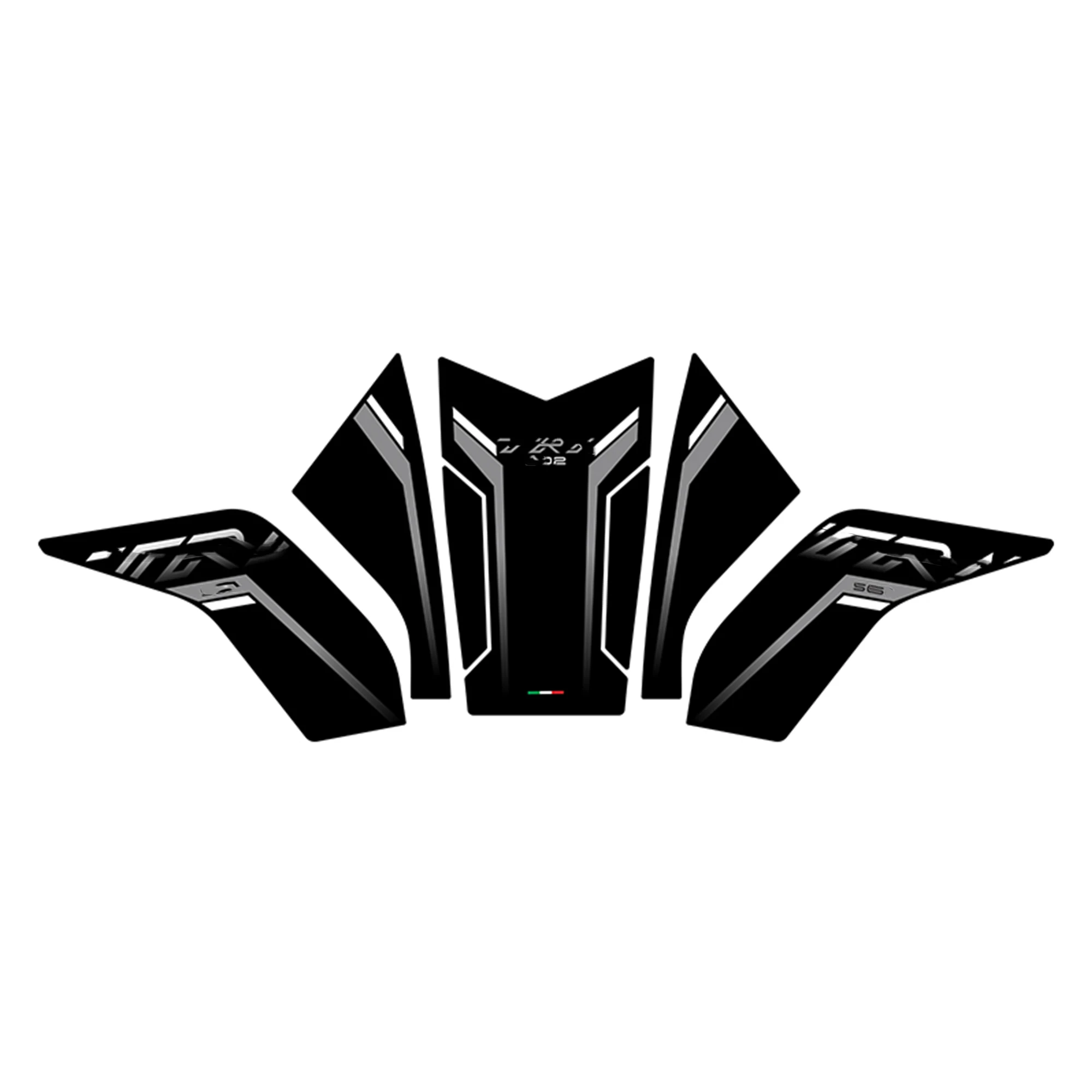 Motorcycle Fuel Tank Anti-Slip Sticker Compatible For Benelli TRK502X Thickened Cushion Protector Pad