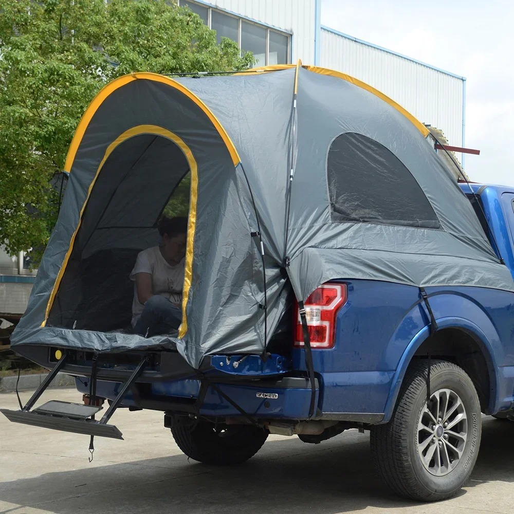 High Quality  Custom Outdoor Camping Car Tailgate  4x4  Trailer Pickup Truck Tents with Awning Car Rear Tent