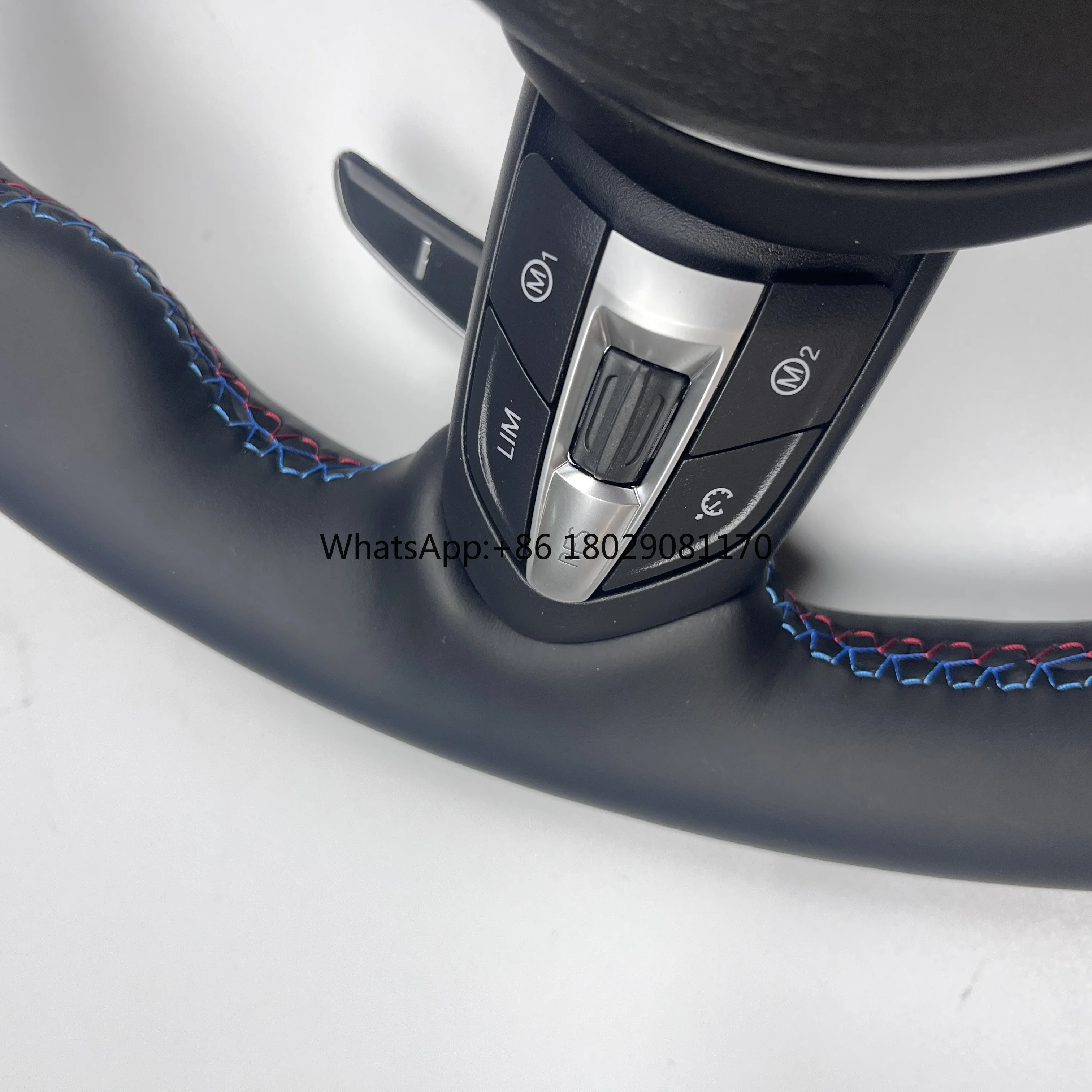 Penjualan laris roda kemudi kulit untuk BMW F21 F30 F31 F32 3 Series 332 Dlls 1 2 3 4 Series GT