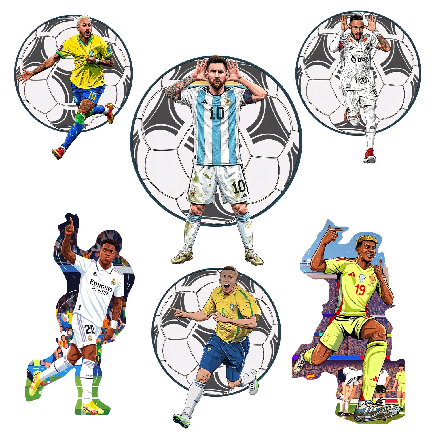 Galactico Theme Wooden Jigsaw Puzzle Wooden Decor Painting Christmas and Halloween Gift Toy for Teen and Kid