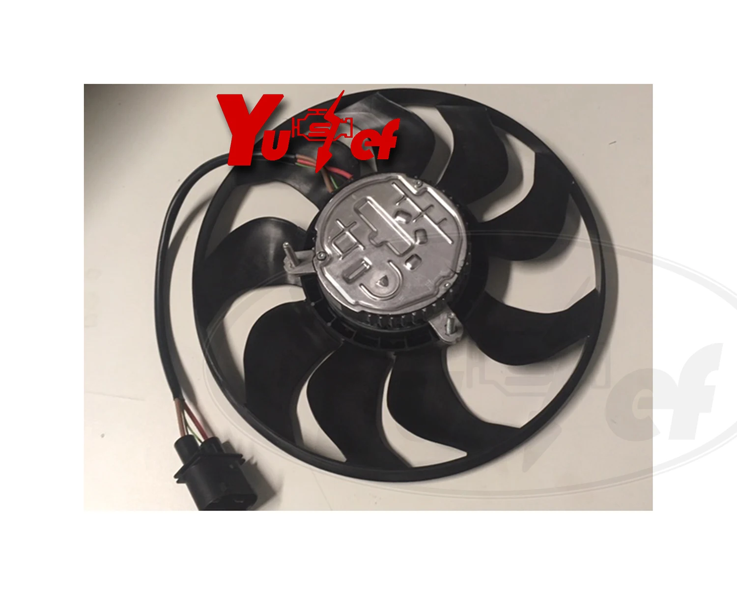 Auto Car Radiator and Condenser Cooling Fan Fit For PORSCHE CAYENNE 92A 2012 # 99162493901