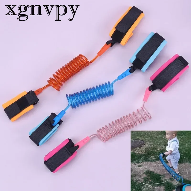 Xgnvpy-Anti Lost Wrist Link for Kids, Outdoor Walking Hand Belt Band, trela da criança, cinto de segurança, Strap Rope, Criança Pulseira, Outdoor